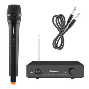 Micrófono inalámbrico de mano, VHF